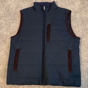 Men’s Brooks Brothers Navy Vest